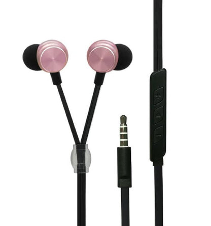 2GO In-Ear Stereo-Headset Luxury Zipper-Style