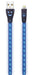 carstyling XXL 2GO USB Data Cable/Black with Blue LED Lighting 1 m