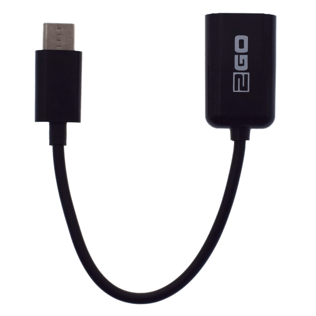 2GO USB OTG Host-Kabel USB Type C 15cm schwarz