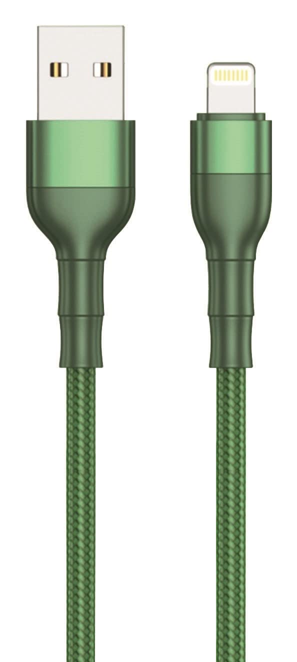 2GO USB Kabel A->Lightning grün