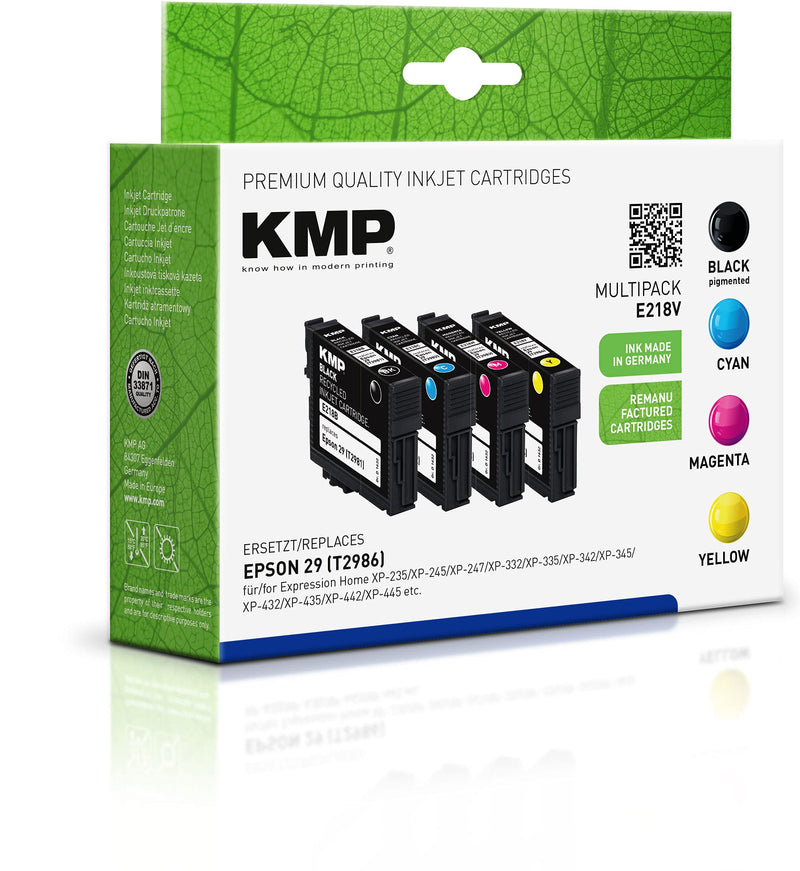 KMP Patrone Epson T2986 Multip. 175-180 S. E218V r
