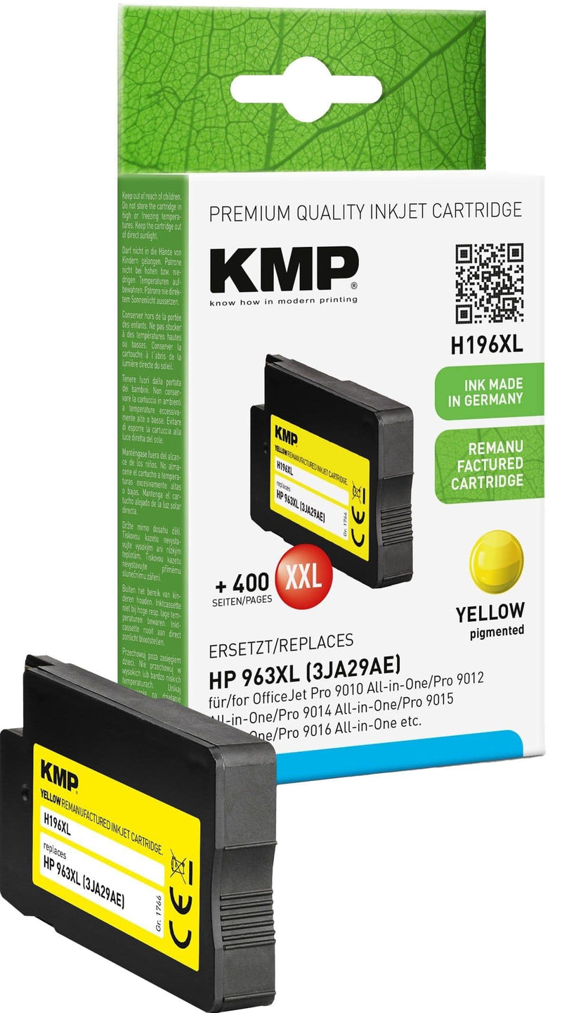 KMP Patrone HP 3JA29AE Nr. 963XL yellow 2000 Seite