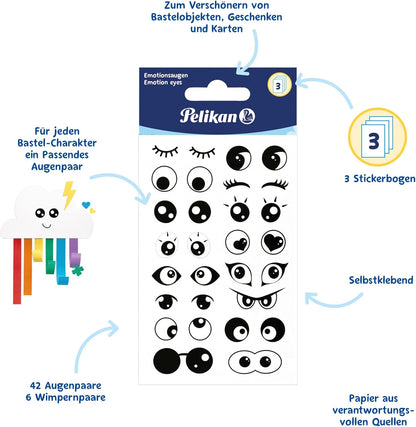 Pelikan 101660 Stickers, Multi-Colour