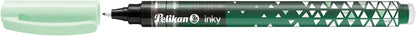 Pelikan inky 273 Ink Pens Pastel Light Green Pack of 10 Folding Box