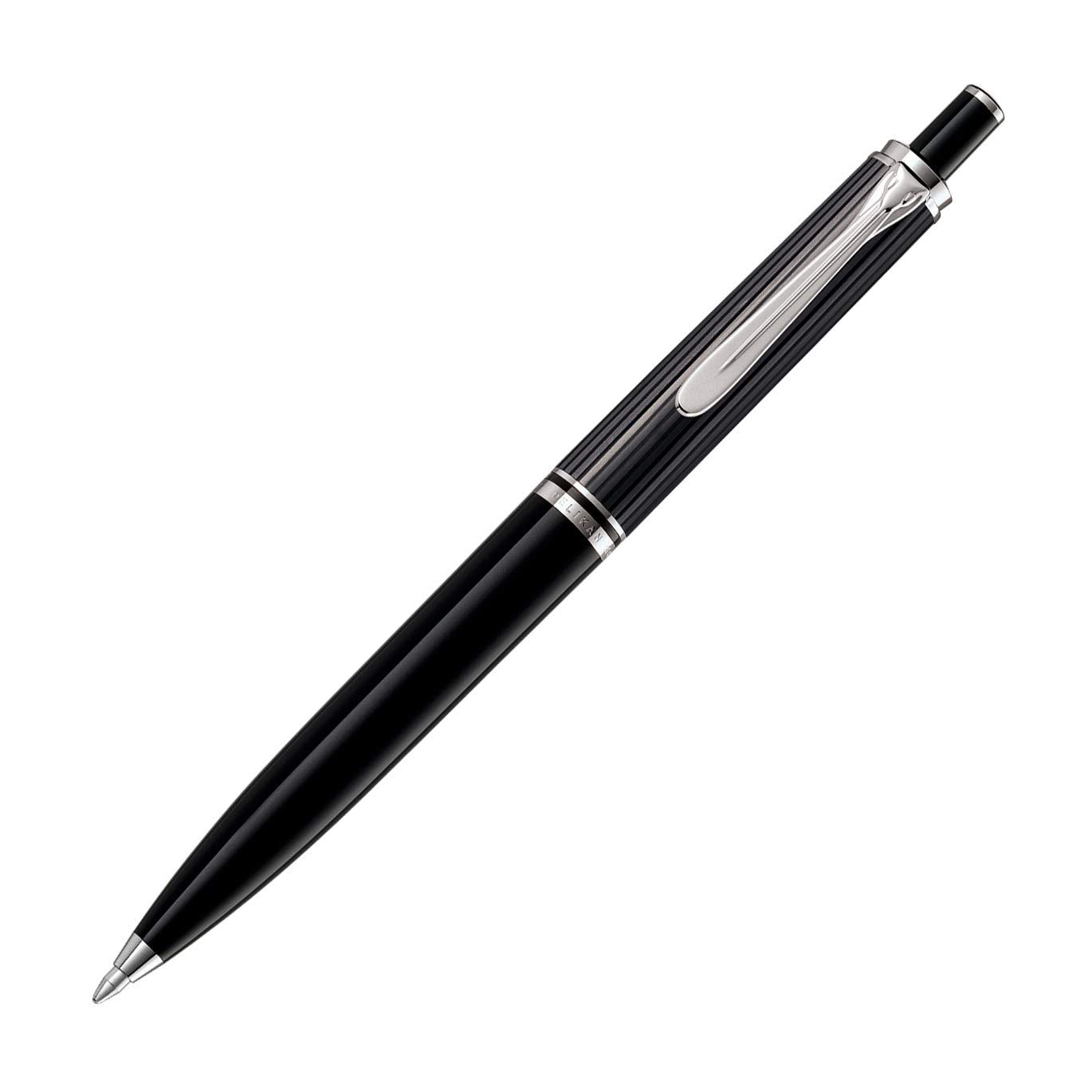 Pelikan Souverän K405 Stresemann Ballpoint pen, Resin, Palladium trim, 803700 1 count (Pack of 1) Ballpoint pen Refill M (medium)