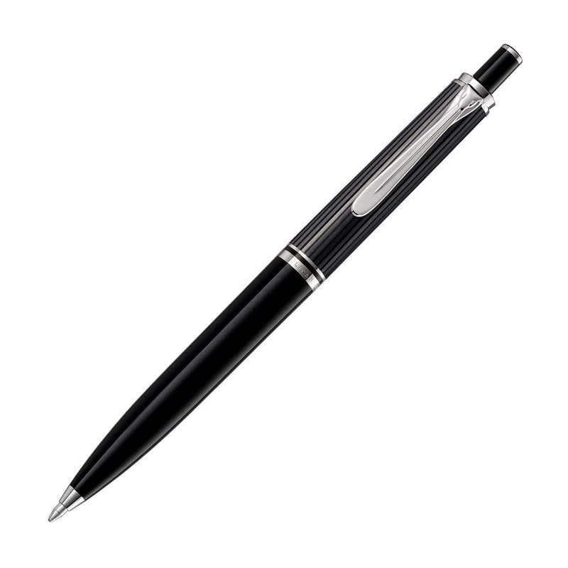Pelikan Souverän K405 Stresemann Ballpoint pen, Resin, Palladium trim, 803700 1 count (Pack of 1) Ballpoint pen Refill M (medium)