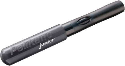 Pelikan 809115 Pelikano-Füller Junior, Feder A (für Anfänger), für Linkshänder, anthrazit, 1 Stück anthrazit 1 stück (1er Pack) für Linkshänder