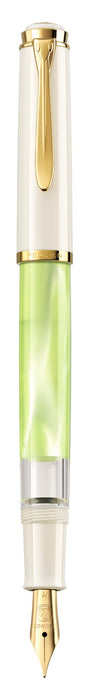 Pelikan Füllhalter Classic 200, Pastell-Grün, Feder B (breit), hochwertiger Kolbenfüller im Geschenk-Etui, 815321 Füllhalter Feder B (breit)