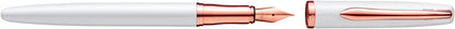 Pelikan SET - Ballpoint pen and Fountain pen Jazz Noble Elegance in Gift Box - Pearl
