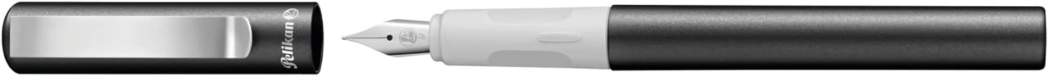 Pelikan Pina Colada Fountain Pen, Anthracite, 1 Piece in Folding Box Fountain pen charcoal