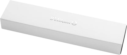 Pelikan Tintenroller Pura R40, Anthrazit, hochwertiger Drehkugelschreiber im Geschenk-Etui, 822640, 1 Stück (1er Pack)