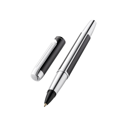 Pelikan Tintenroller Pura R40, Anthrazit, hochwertiger Drehkugelschreiber im Geschenk-Etui, 822640, 1 Stück (1er Pack)