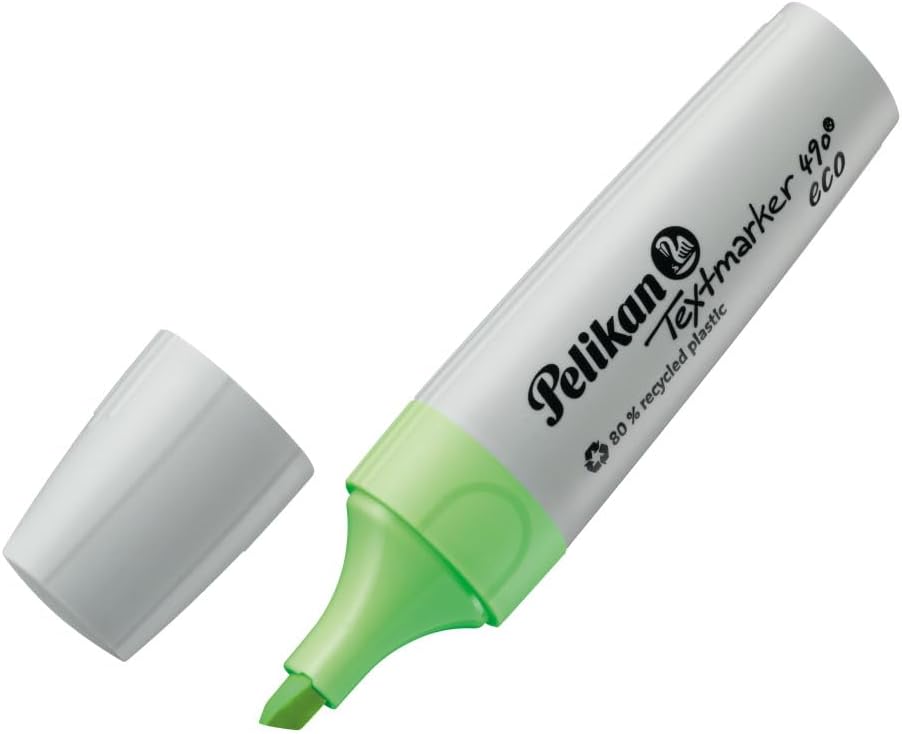 Pelikan 823326 Highlighter 490 Eco Assorted Colours, Pack of 4 in Case