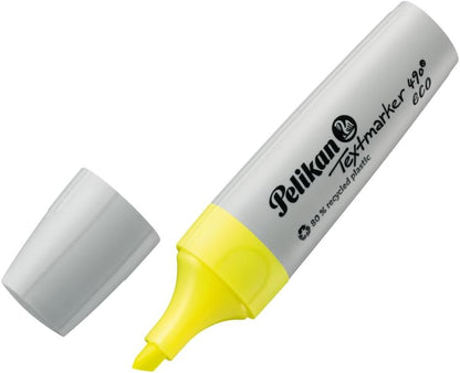 Pelikan 823326 Highlighter 490 Eco Assorted Colours, Pack of 4 in Case