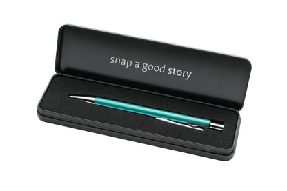 Pelikan 824972 Turquoise Snap Ballpoint Pen in Metal Case