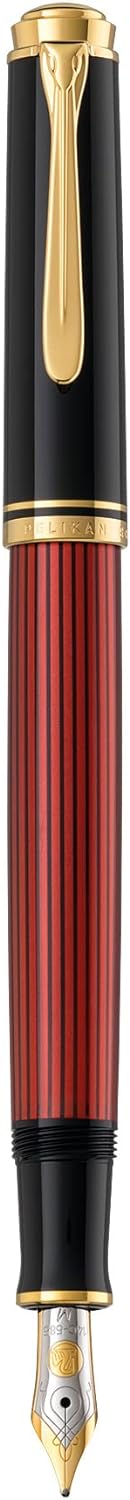 Pelikan Luxury Souveran M400 Fountain Pen - Black/Red