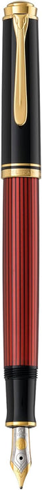 Pelikan Luxury Souveran M400 Fountain Pen - Black/Red
