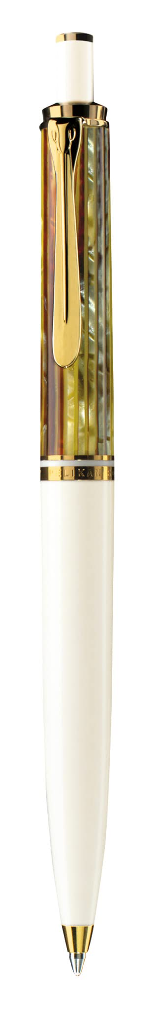 Pelikan Luxury Souveran K400 Ballpoint Pen - Tortoise Shell White