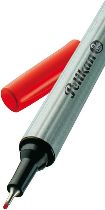 Pelikan 940627 Fineliner 96, Blister Pack of 3, Red/Blue/Black Red / blue / black.
