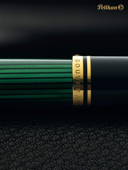 Pelikan Fullhalter M600 Schwarz-Grun F Geschenkbo