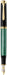 Pelikan Souverän M400 Fountain Pen, Broad Nib, Black/Green, 1 Each