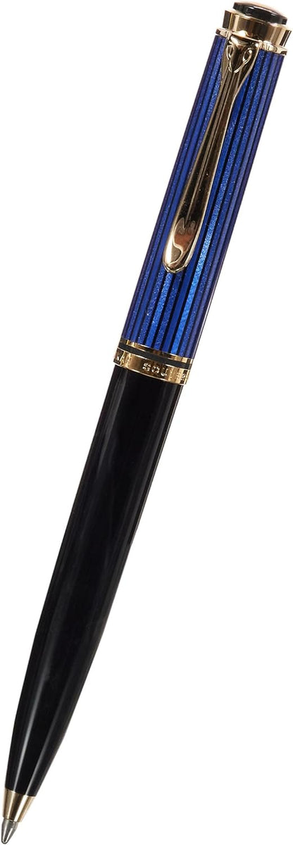 Pelikan Luxury Souveran K600 Ballpoint Pen - Black/Blue Black/ Blue