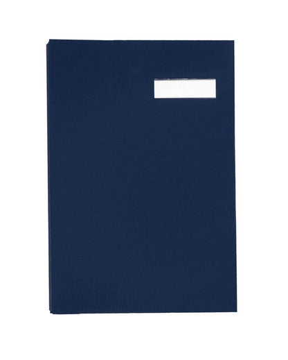 Pagna Signature File 20 Sheet with Linen Binding Flexible Spine blue