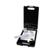 Genie M 800 clipboard (with Large DIN A4 Storage Compartment, Form Holder and Hanging Loop, Slim Design) Black