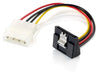 Equip Stromkabel intern SATA abgewinkelt 13.3cm 0