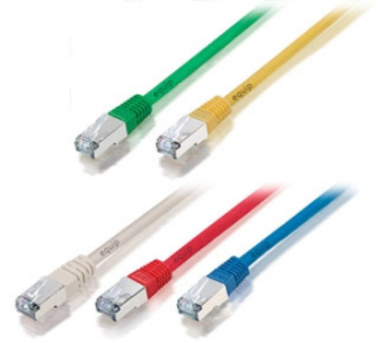 equip CCA Patchkabel F/UTP 2xRJ45 Cat.5e blau 10m