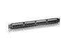 KOMQI Equip Cat5e Patch Panel 48,3 cm (19 Zoll) 1HE (24-Port, RJ45) schwarz