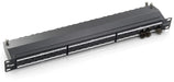Equip Patch Panel 24x RJ45 Cat6A 19 Inch 1HE Black