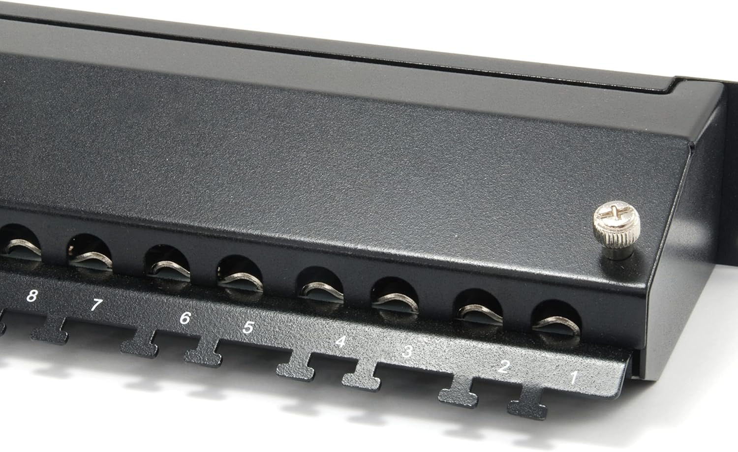 Equip Patch Panel 24x RJ45 Cat6A 19 Inch 1HE Black