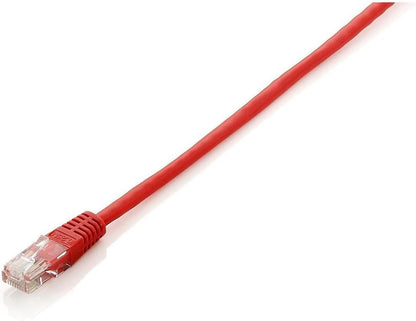 Equip Patch Cable Cat6 U/UTP 2x RJ45 ECO Polybag 0.25 m Red