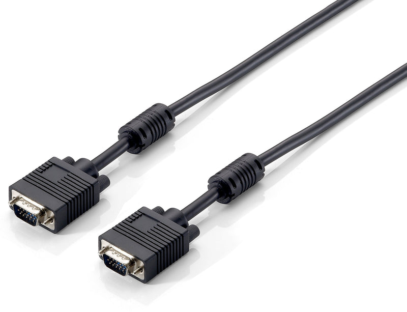 E-Quip equip SVGA Kabel 3+7 HDB15, AWG28, 15m, schwarz