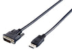Equip 119336 Adattatore cavo video 2 m DisplayPort DVI-D nero - Adattatori cavi video (2 m, DisplayPort, DVI-D, maschio, maschio, nero