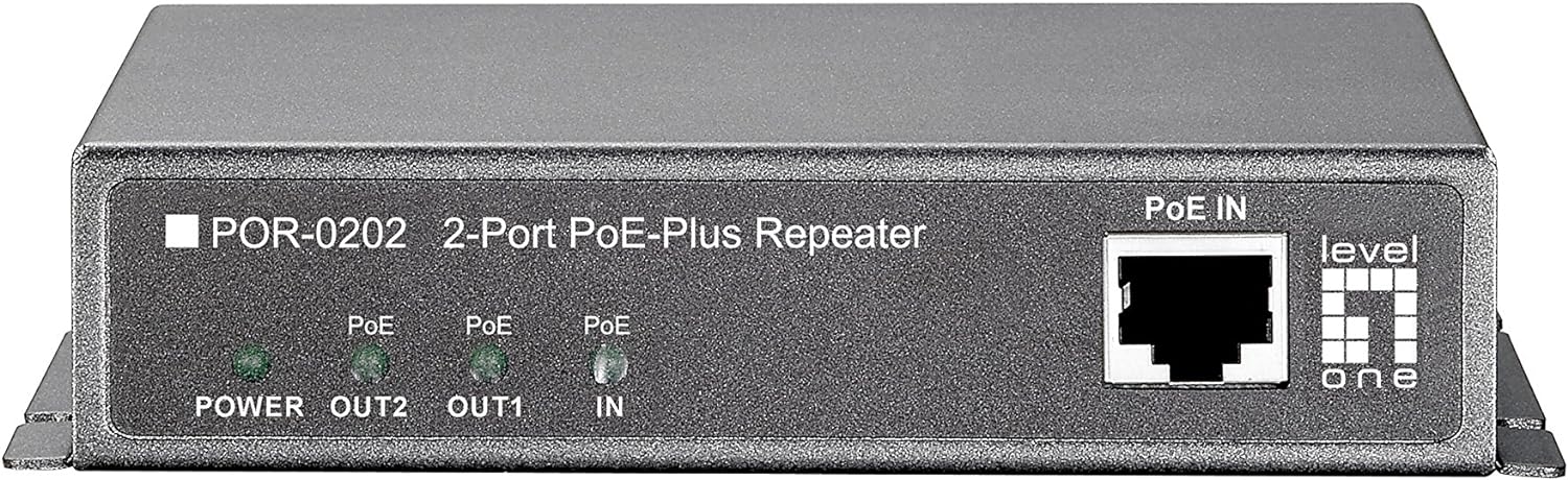 LevelOne 2x FE PoE-Repeater POR-0202