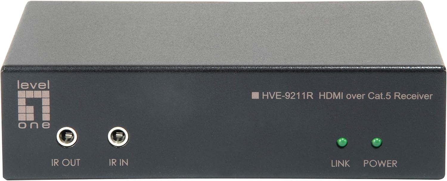 LevelOne HDMI HVE-9211R uber Cat5 Receiver HDBaseT