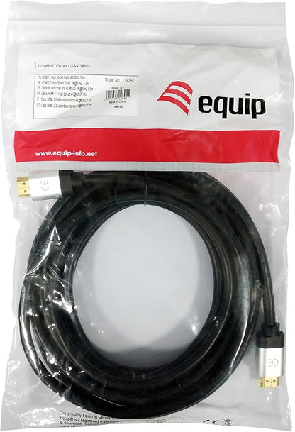 Equip High Speed HDMI Cable 2.0 4K/30 HZ M/M Aluminium Housing 10.00 m