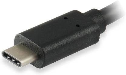 Equip 133455 - USB-Kabel (0,15 m, USB C, USB A, 3.0 (3.1 Gen 1), Stecker/Buchse, Schwarz
