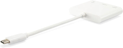 Equip USB-C Male -> HDMI/USB-A-BU PD Adapter 0.15 cm White