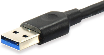 Equip 128343 - USB-Kabel (0,25 m, USB C, USB A, 3.0 (3.1 Gen 1), 5000 Mbit/s, Schwarz