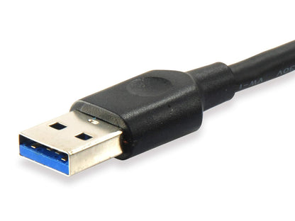Equip 128345 USB-Kabel (0,5 m, USB C, USB A, 3.0 (3.1 Gen 1), 5000 Mbit/s, Schwarz