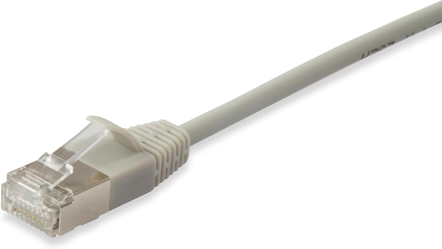 Equip Patch Cable Slim RJ45 S/FTP CAT6A/10GS 5.00 m Beige