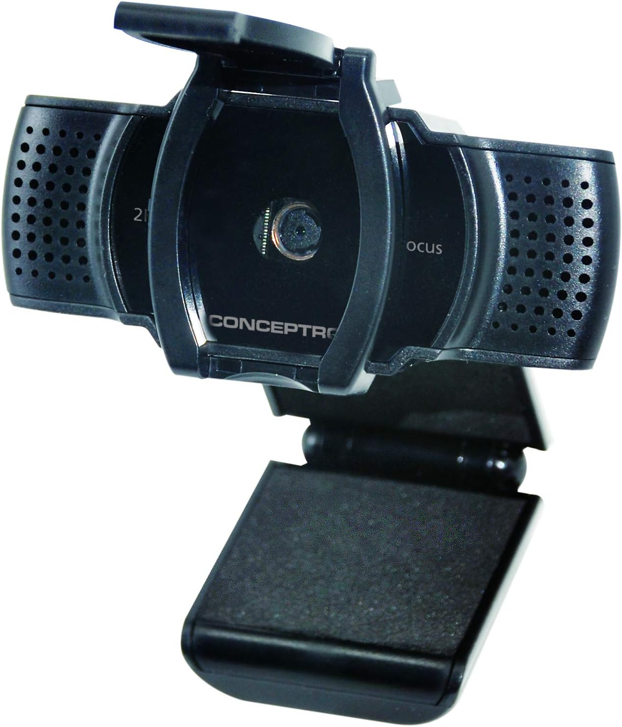 CONCEPTRONIC AMDIS02B - Webcam con messa a fuoco automatica 2K Super HD con microfono