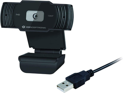 Conceptronic AMDIS04 Webcam AMDIS 1080P Full HD Webcam + Microphone