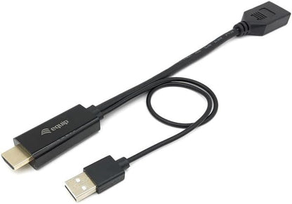 Equip 119039 HDMI Adaptor Displayport Male/Female 0.15 m 4K / 60 Hz/Black