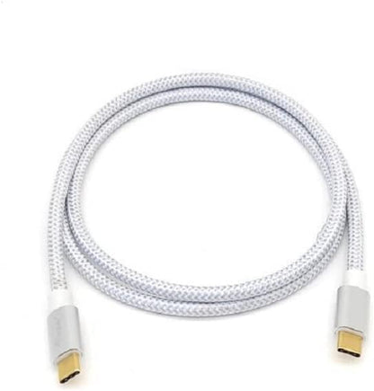 Equip 128356 USB 3.2 Gen 2 Typ C Kabel, M/M, 1.0m, USB Power Delivery PD 5A (max. 100W), 4K 60Hz, 10 Gbit/s, weiß