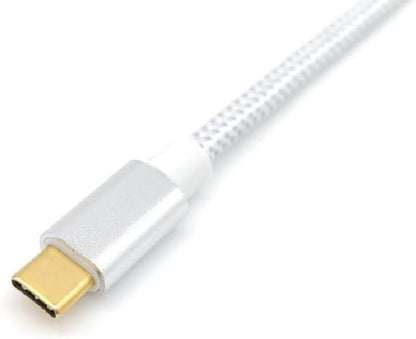 Equip 128356 USB 3.2 Gen 2 Typ C Kabel, M/M, 1.0m, USB Power Delivery PD 5A (max. 100W), 4K 60Hz, 10 Gbit/s, weiß