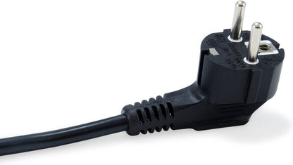 Equip 333292 Power Strip 19 Inch (1HE) 9-Way Schuko 1.8 m Cable Aluminium Shell